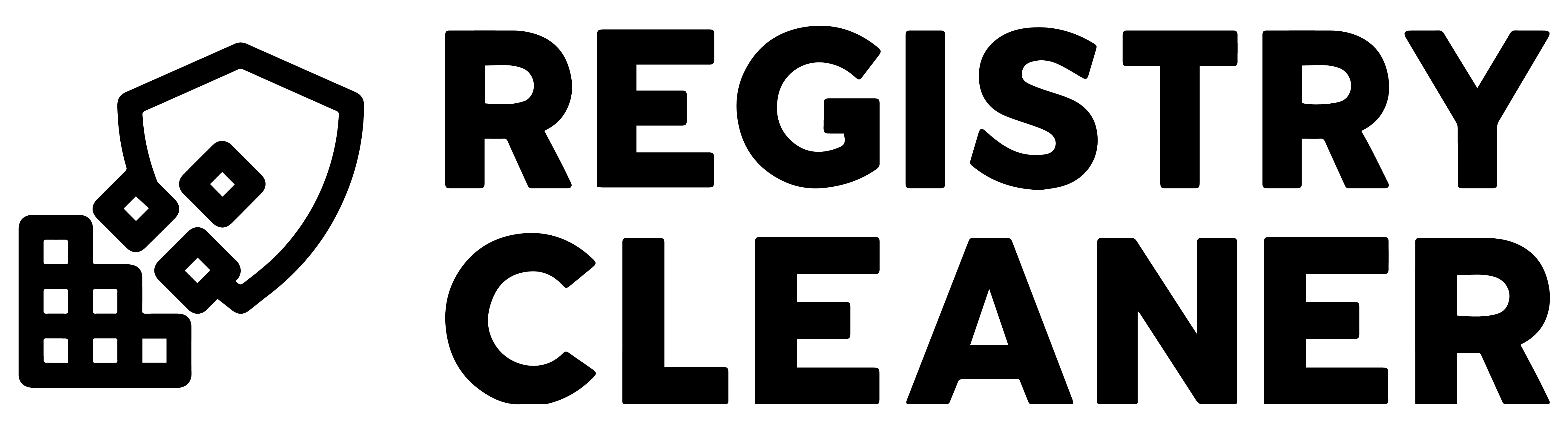 Registry Cleaner Dark Logo